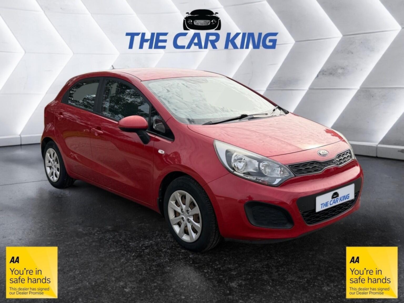 2012 Kia Rio 1.25 1 Euro 5 5dr in Red — image 1