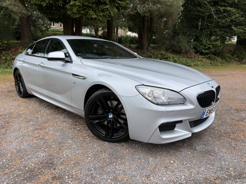 2015 BMW 6 Series Gran Coupe 3.0 640d M Sport Gran Coupe in Silver — image 1