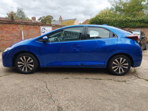 2016 Honda Civic 1.4 I-Vtec S in Blue — image 5