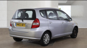 2003 Honda Jazz 1.4 I-Dsi Se CVT-7 5dr in Silver — image 3