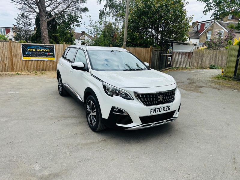 2020 Peugeot 5008 1.2 Puretech Allure Eat Euro 6 (s/s) 5dr in White — image 1