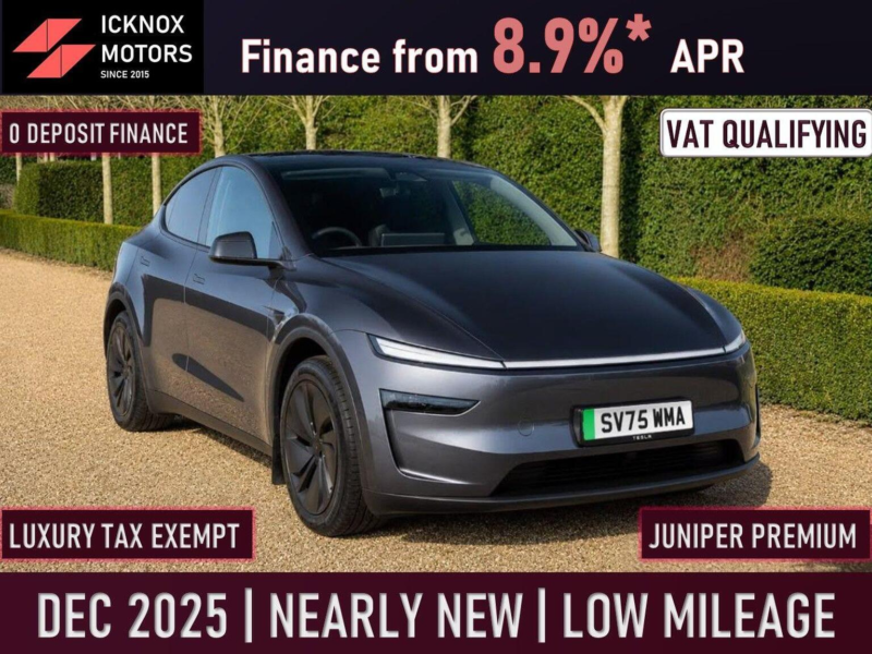 2025 Tesla Model Y 84.7kwh Long Range Auto Rwd 5dr in Grey — image 1