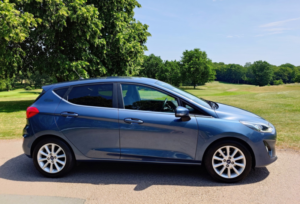2018 Ford Fiesta 1.0 T Ecoboost Titanium in Blue — image 2
