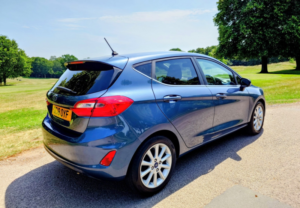 2018 Ford Fiesta 1.0 T Ecoboost Titanium in Blue — image 3