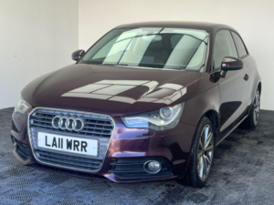 2011 Audi A1 1.4 Tfsi S Line Hatchback 3dr Petrol S Tronic Euro 5 (185 Ps) in Purple — image 3