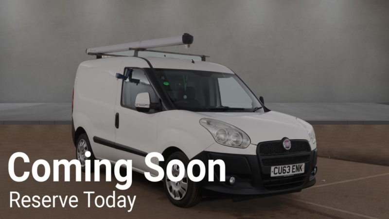 2013 Fiat Doblo 1.6 Doblo Cargo Sx 1.6 Multijet Diesel in White — image 1