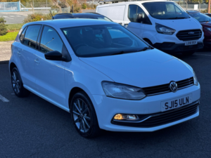 2015 Volkswagen Polo 1.2 Tsi Bluemotion Tech Se Design in White — image 4