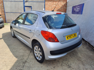 2007 Peugeot 207 1.4 16v S in Silver — image 3