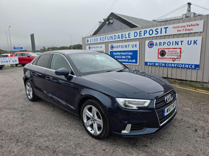 2017 Audi A3 1.4 Tfsi Cod Sport Euro 6 (s/s) 4dr in Blue — image 1