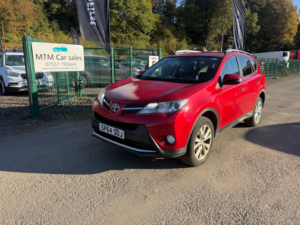 2014 Toyota Rav4 2.2 D-4d Invincible SUV 5dr Diesel Manual 4WD Euro 5 (150 Ps) in Red — image 2
