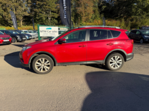 2014 Toyota Rav4 2.2 D-4d Invincible SUV 5dr Diesel Manual 4WD Euro 5 (150 Ps) in Red — image 3