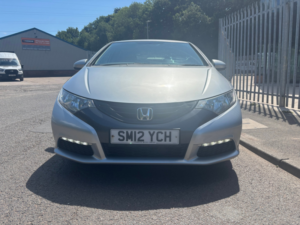 2012 Honda Civic 1.4 I-Vtec Se Hatchback 5dr Petrol Manual Euro 5 (s/s) (100 Ps) in Silver — image 3
