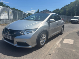 2012 Honda Civic 1.4 I-Vtec Se Hatchback 5dr Petrol Manual Euro 5 (s/s) (100 Ps) in Silver — image 4