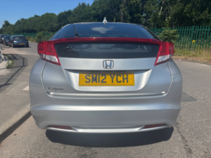 2012 Honda Civic 1.4 I-Vtec Se Hatchback 5dr Petrol Manual Euro 5 (s/s) (100 Ps) in Silver — image 6