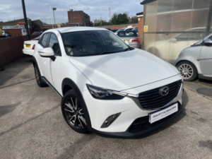 2017 Mazda Cx-3 1.5 Skyactiv-D Sport Nav in White — image 2