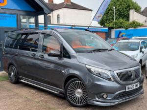 2020 Mercedes-Benz Vito 2.1 119 Cdi Bluetec Crew Van G-Tronic+ Rwd L2 Euro 6 (s/s) 5dr (lwb) in Grey — image 2