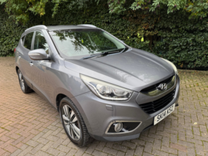 2014 Hyundai Ix35 2.0 Crdi Premium SUV 5dr Diesel Manual 4WD Euro 5 (134 Bhp) in Grey — image 2