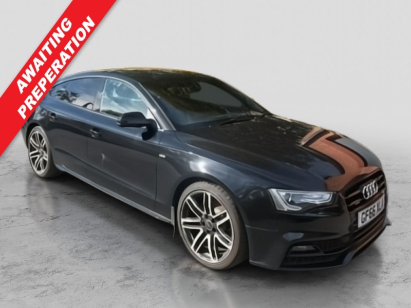 2016 Audi A5 2.0 Tdi Black Edition Plus Sportback 5dr Diesel S Tronic Quattro Euro 6 (s/s) (190 Ps) in Black — image 1