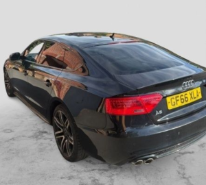 2016 Audi A5 2.0 Tdi Black Edition Plus Sportback 5dr Diesel S Tronic Quattro Euro 6 (s/s) (190 Ps) in Black — image 3