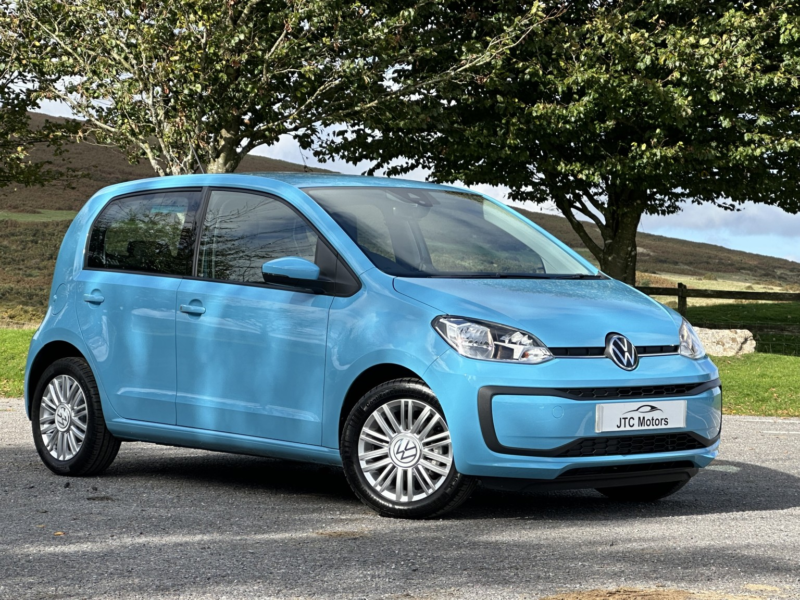 2023 Volkswagen Up! 1.0 Up! Man, Petrol, Blue + One Owner in Blue — image 1