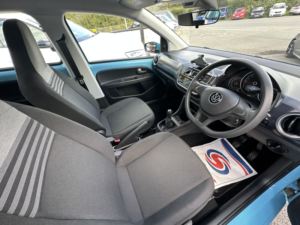 2023 Volkswagen Up! 1.0 Up! Man, Petrol, Blue + One Owner in Blue — image 4