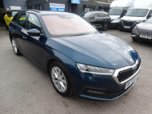 2022 Skoda Octavia 2.0 Tdi Se Technology Euro 6 (s/s) 5dr in Blue — image 3