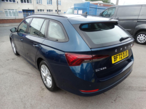 2022 Skoda Octavia 2.0 Tdi Se Technology Euro 6 (s/s) 5dr in Blue — image 6