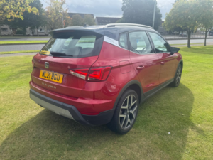 2021 SEAT Arona 1.0 Tsi Xcellence Lux SUV 5dr Petrol DSG Euro 6 (s/s) (110 Ps) in Red — image 4