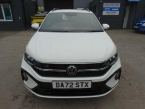 2022 Volkswagen Taigo 1.0 Tsi R-Line DSG Euro 6 (s/s) 5dr in White — image 2