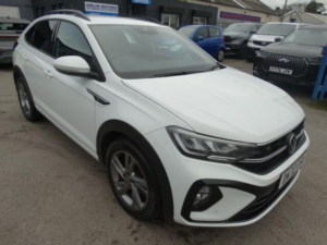 2022 Volkswagen Taigo 1.0 Tsi R-Line DSG Euro 6 (s/s) 5dr in White — image 3