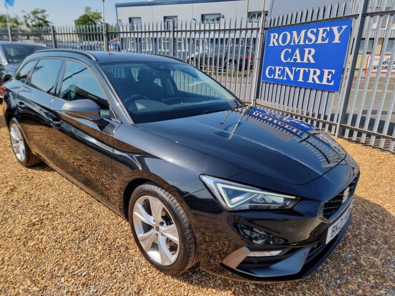 2021 SEAT Leon 1.5 Tsi Evo Fr Euro 6 (s/s) 5dr in Black — image 1