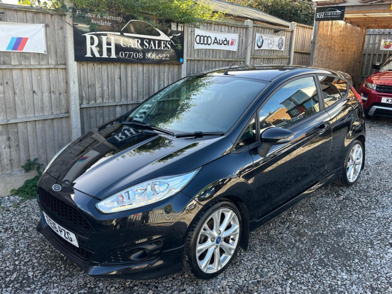 2016 Ford Fiesta 1.0t Ecoboost Zetec S Euro 6 (s/s) 3dr in Black — image 1