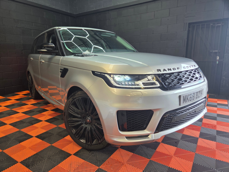 2018 Land Rover Range Rover Sport 3.0 Sd V6 Hse Dynamic SUV 5dr Diesel Auto 4WD Euro 6 (s/s) (306 Ps) in Silver — image 1
