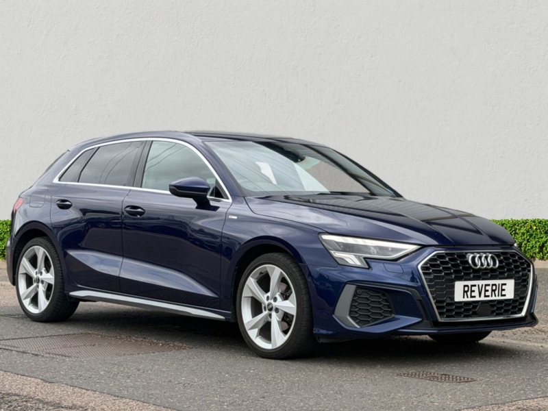 2023 Audi A3 1.0 Tfsi 30 S Line Sportback 5dr Petrol Manual Euro 6 (s/s) (110 Ps) in Blue — image 1