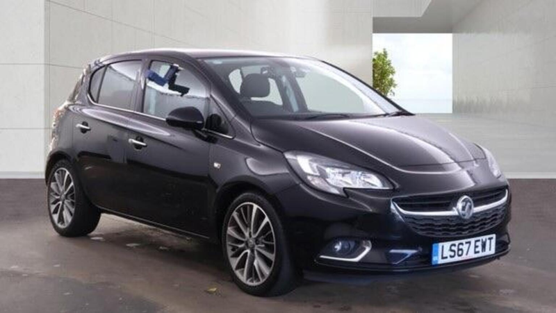 2017 Vauxhall Corsa 1.4i Ecoflex Diamond Euro 6 5dr in Black — image 1