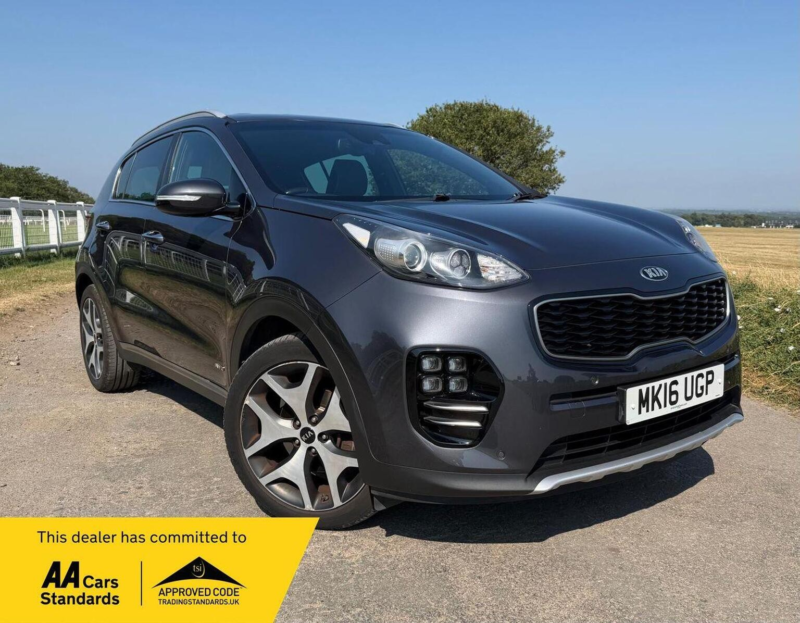 2016 Kia Sportage 1.6 T-Gdi Gt-Line Dct AWD Euro 6 5dr in Silver — image 1