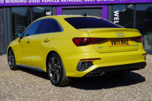 2021 Audi A3 1.0 Tfsi 30 S Line S Tronic Euro 6 (s/s) 4dr in Yellow — image 2