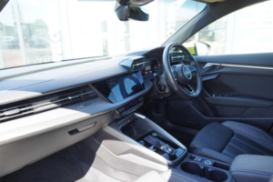 2021 Audi A3 1.0 Tfsi 30 S Line S Tronic Euro 6 (s/s) 4dr in Yellow — image 3