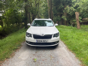 2014 Skoda Superb 2.0 Tdi Elegance in White — image 2