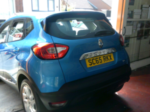 2015 Renault Captur 0.9 Dynamique Nav Tce 90 in Blue — image 5