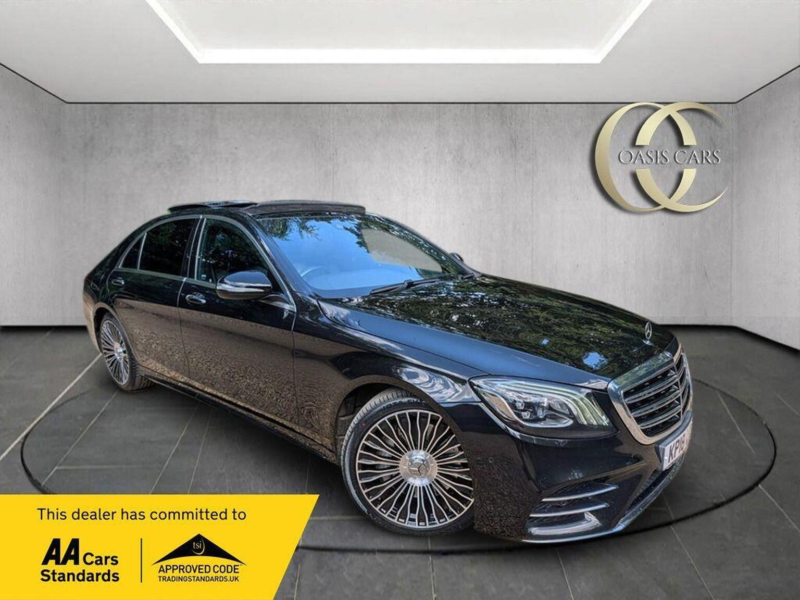 2018 Mercedes-Benz S Class 2.9 S350ld Amg Line (executive) G-Tronic+ Euro 6 (s/s) 4dr in Black — image 1