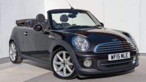 2015 MINI Convertible 1.6 Cooper Highgate Euro 6 (s/s) 2dr in Brown — image 5