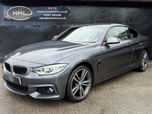 2016 BMW 4 Series 2.0 420d Xdrive M Sport Coupe in Grey — image 2
