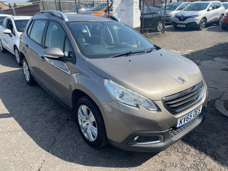 2015 Peugeot 2008 1.6l Blue Hdi Active 5dr Diesel Manual Euro 6 (75 Bhp) in Grey — image 1