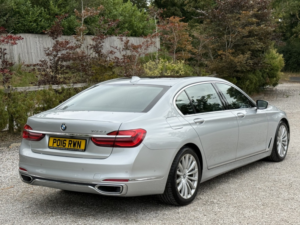 2016 BMW 7 Series 740li 3.0 Auto Exclusive Euro 6 in Silver — image 3