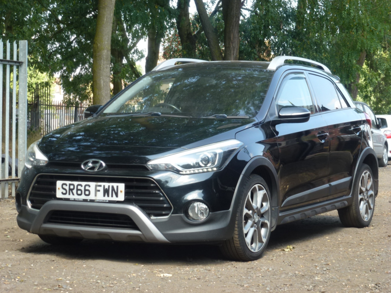 2017 Hyundai I20 1.0 T-Gdi Active Hatchback 5dr Petrol Manual Euro 6 (s/s) (100 Ps) in Black — image 1
