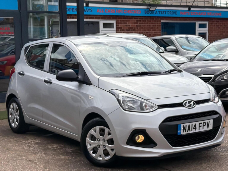 2014 Hyundai I10 1.0 S Air Euro 5 5dr in Silver — image 1