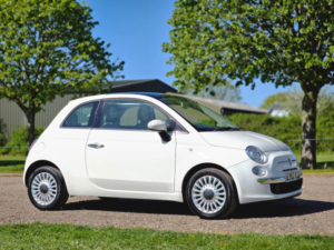 2012 Fiat 500 1.2 Lounge Dualogic Euro 4 3dr in White — image 2