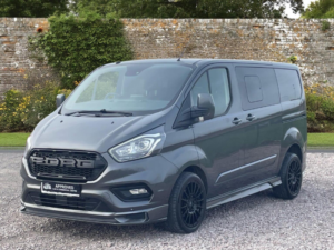 2021 Ford Transit Custom 2.0 320 Ecoblue Limited Crew Van L1 H1 Euro 6 (s/s) 5dr in Grey — image 2
