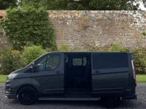2021 Ford Transit Custom 2.0 320 Ecoblue Limited Crew Van L1 H1 Euro 6 (s/s) 5dr in Grey — image 3